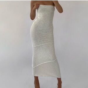 Princess Polly Oscar Midi Dress in White